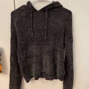 Gray soft sweater